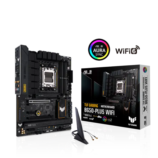 Asus Scheda madre Tuf Gaming B650-plus Wifi Scheda madre Tuf Gaming B650-plus Cpu 7700x 7600x 7950x 7900x Am5