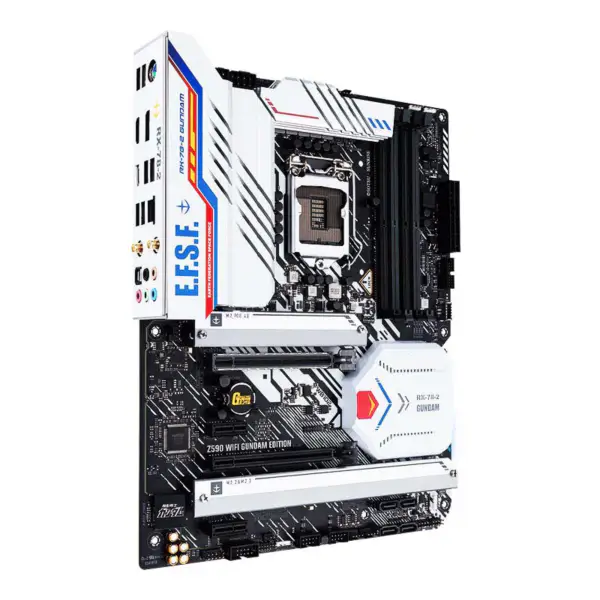 Asus Scheda Madre Z590 Memoria Processore 12700 2700kf Rog Strix Z590 Wifi Gundam Edition Ddr4