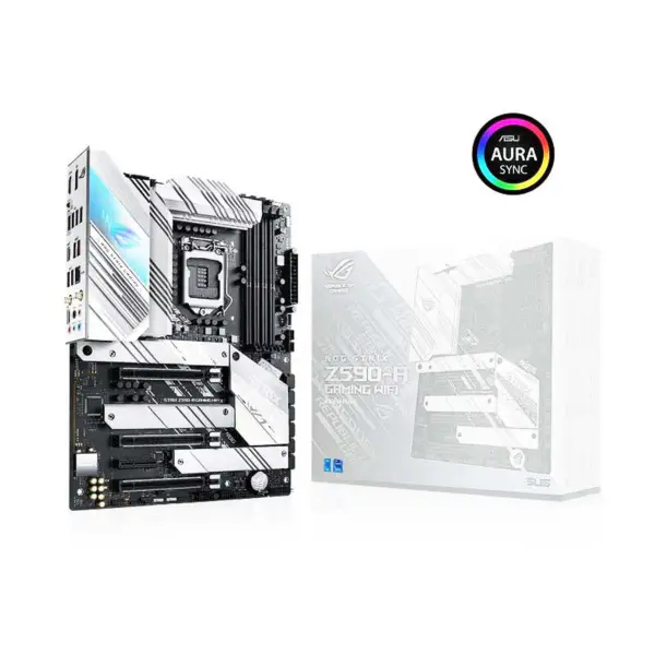 Asus Scheda Madre Z590 Memoria Ddr5 Cpu 12700 2700kf Rog Strix Z590-a Gaming 2 Wifi Ddr4