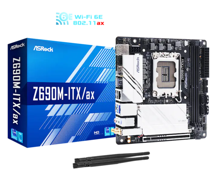 Rock Z690 Steel Legend Wifi6 Ddr4 Ddr5 Extreme Pg Riptide Z690m-itx Ax Z690 Phantom Gaming 4 Itx Tb4 Scheda madre