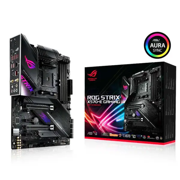 Asus Rog Strix X570-e Gaming Ddr4 Argb Scheda Madre Processore di gioco Supporto 5800x 5900x 5950x X570-e Gaming
