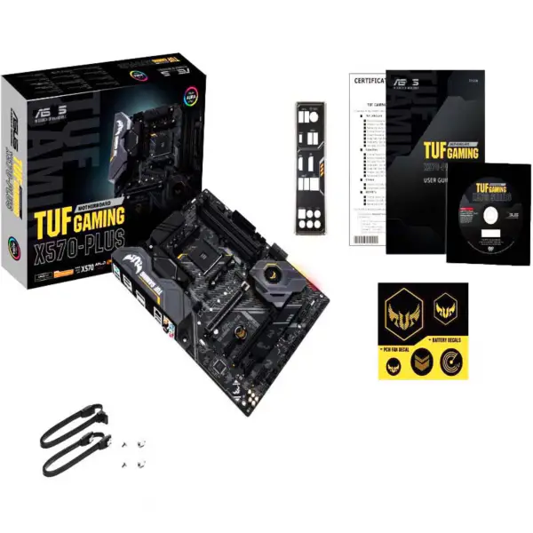 Asus Tuf Gaming X570-plus Argb Scheda madre Supporto processore 5800x 5900x 5950x