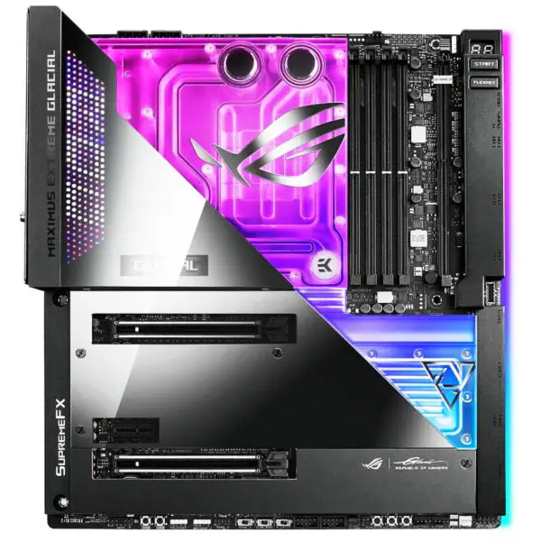 Asus Pc Scheda Madre Ddr5 Cpu 12700 2700kf Intl Z690 Lga 1700 Scheda Madre Rog Z690 Extreme Glacial