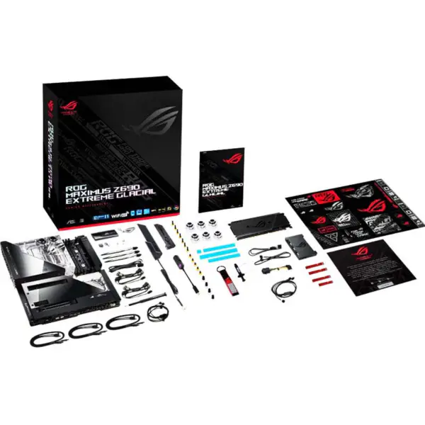 Asus Pc Scheda Madre Ddr5 Cpu 12700 2700kf Intl Z690 Lga 1700 Scheda Madre Rog Z690 Extreme Glacial