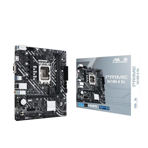Asus H610 H610i H610m Schede Madri Supporto Cpug7400 G6900 12100 F Ssds M.2 Lga 1700 Scheda Madre Prime H610m-k D4