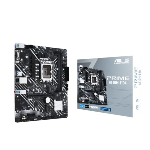 Asus H610 H610i H610m Schede Madri Supporto Cpu G7400 12400f 12400 Ssds M.2 Lga 1700 Scheda Madre Prime H610m-e D4