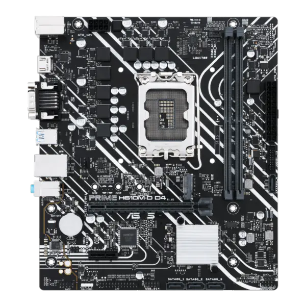 Asus H610 H610i H610m Schede Madri Supporto Cpu G7400 12400f Ssds M.2 Lga 1700 Scheda Madre Prime H610m-d D4
