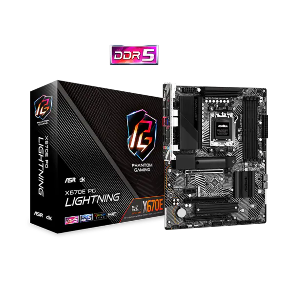 Asrock X670 X670e Scheda madre Am5^5 Supporto Cpu serie 7000 Socket Am5 X670e Steel Legend X670e Pro Rs X670e Pg Elenco fulmini