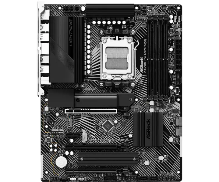 Asrock X670 X670e Scheda madre Am5^5 Supporto Cpu serie 7000 Socket Am5 X670e Steel Legend X670e Pro Rs X670e Pg Elenco fulmini