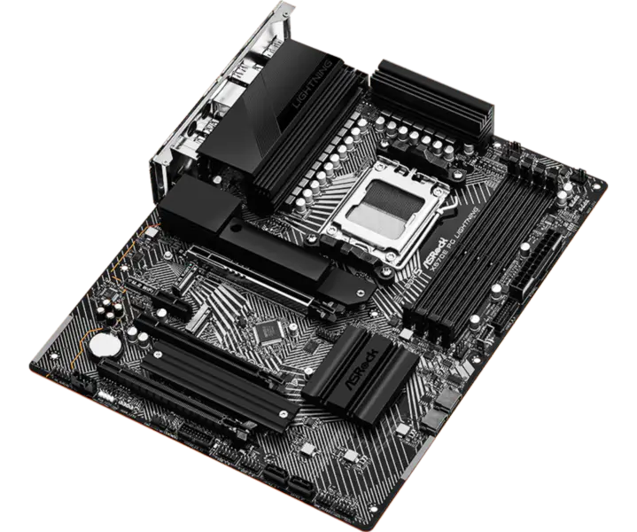 Asrock X670 X670e Schede madri Am5^5 Supporto processore serie 7000 Socket Am5 Scheda madre X670e Pg Lightning Ddr5 Am5