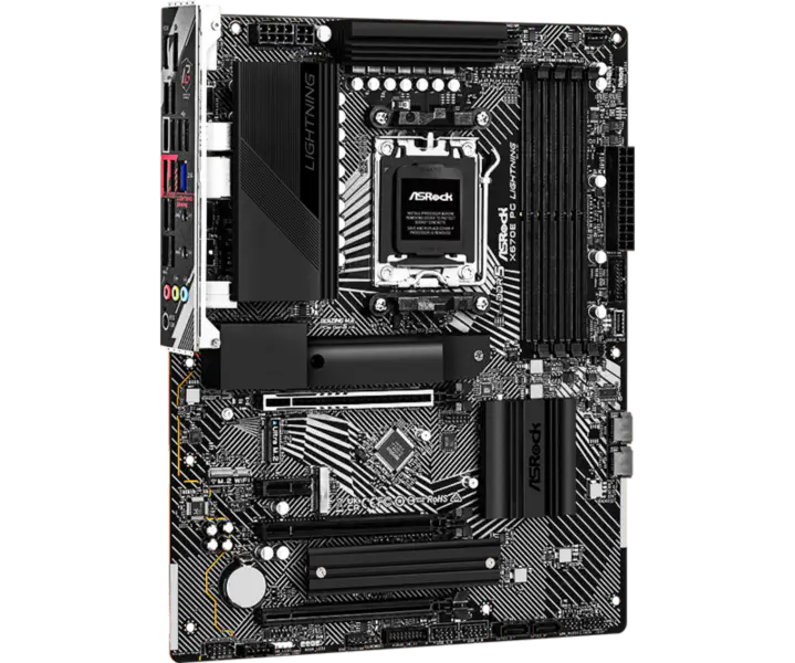 Asrock X670 X670e Schede madri Am5^5 Supporto processore serie 7000 Socket Am5 Scheda madre X670e Pg Lightning Ddr5 Am5