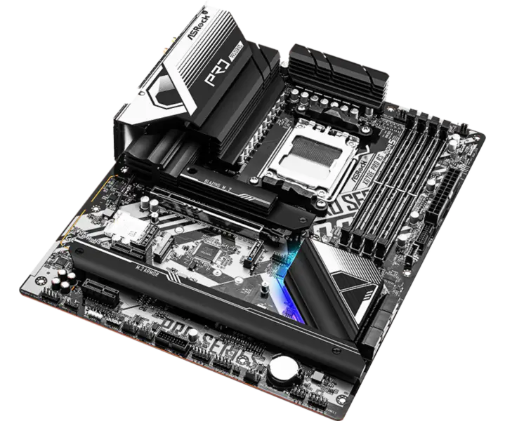 Asrock X670 X670e Schede madri Am5^5 Supporto processore serie 7000 Socket Am5 Scheda madre X670e Pro Rs Ddr5