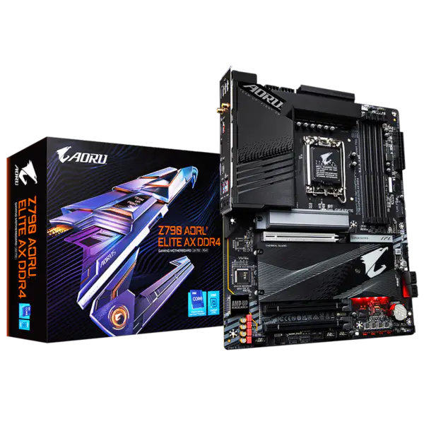 Ga Scheda Madre Z790-a Elite Ax Memoria Ddr4 Lga 1700 Intl 12° 13° Gen I7 13700 13900k Z790 A Elite Ax Wifi