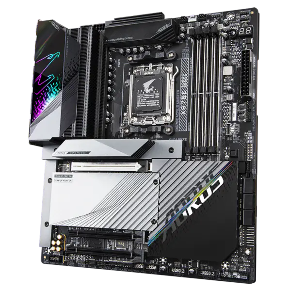 Ga X670e Aorus Master Scheda Madre Supporto Cpu Am5 7950x 7900x 7700x 7600x