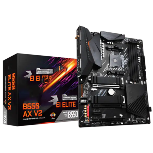 Scheda madre da gioco B550 Aorus Elite Ax V2 R7 5800x 5700g R5 5600x Socket Am4 Ga Scheda madre Processore