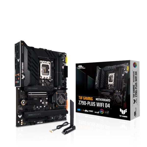 Asus Scheda Madre Tuf Gaming Z790-plus Wifi D4 Ddr4 Memoria Lga 1700 Intl 13th Gen Tuf Gaming Z790-plus Wifi D4 Ddr4