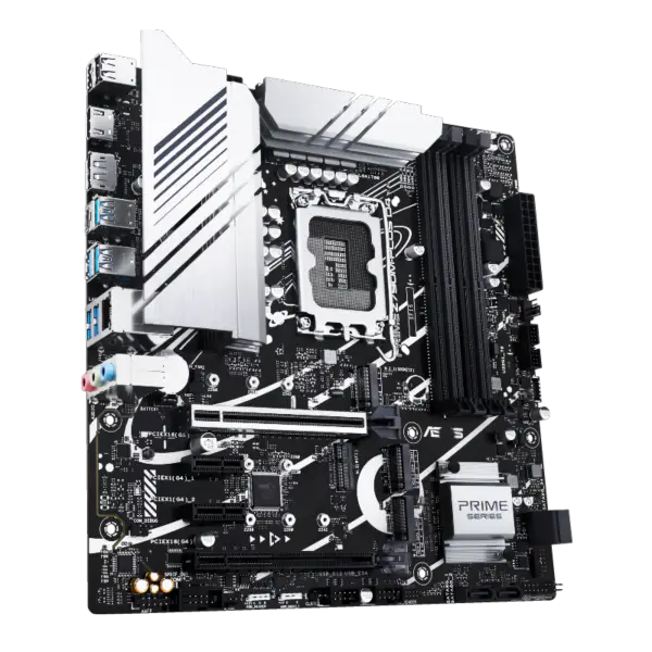Asus Scheda Madre Prime Prime Z790m-plus D4 Memoria Ddr4 Lga 1700 Supporto Intl 13gen 12gen Prime Z790m-plus D4