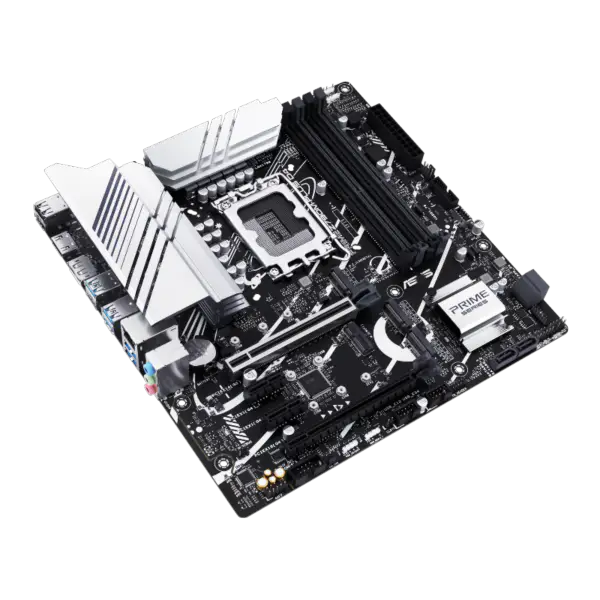 Asus Scheda Madre Prime Prime Z790m-plus D4 Memoria Ddr4 Lga 1700 Supporto Intl 13gen 12gen Prime Z790m-plus D4