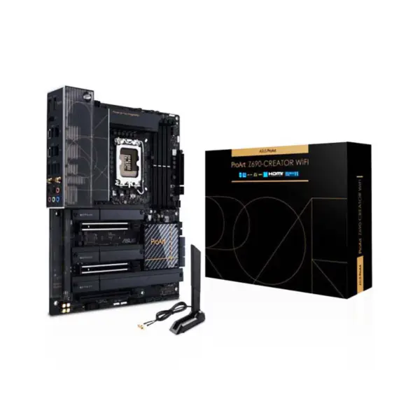 Asus Proart Z690-creator Wifi Scheda Madre Supporto Memoria Ddr5 Cpu 12900k Asus Proart Z690-creator