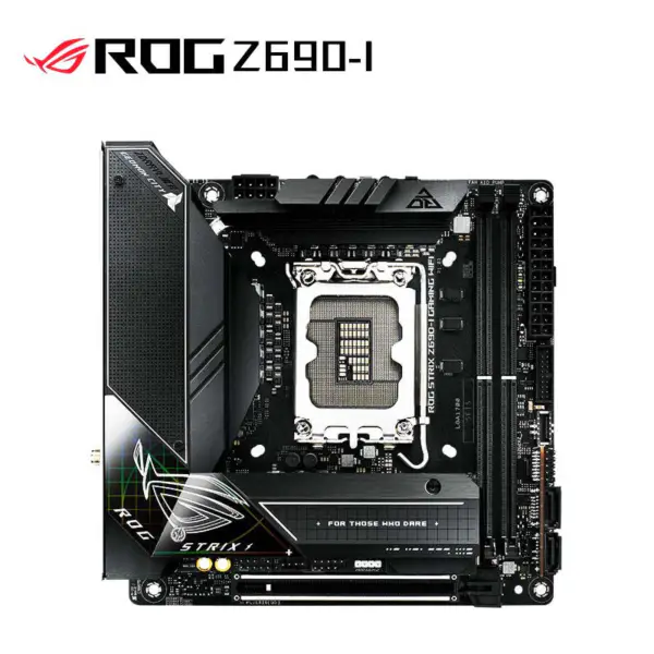 Asus Rog Strix Z690-i Gaming Wifi Scheda Madre Itx Mini Board Cpu Ddr5 12900k 12700k Intl Z690-i