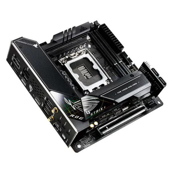Asus Rog Strix Z690-i Gaming Wifi Scheda Madre Itx Mini Board Cpu Ddr5 12900k 12700k Intl Z690-i