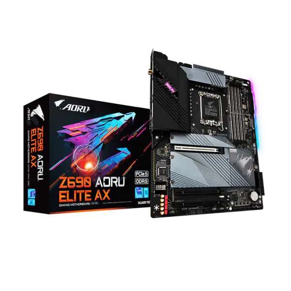 Ga Z690 Aorus Elite Ax Scheda Madre Ddr5 Processore 12900k 12700k Intl Z690 Lga 1700 Atx Pcie4.0 Ddr5 Wi-fi 6