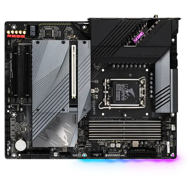 Ga Z690 Aorus Elite Ax Scheda Madre Ddr5 Processore 12900k 12700k Intl Z690 Lga 1700 Atx Pcie4.0 Ddr5 Wi-fi 6