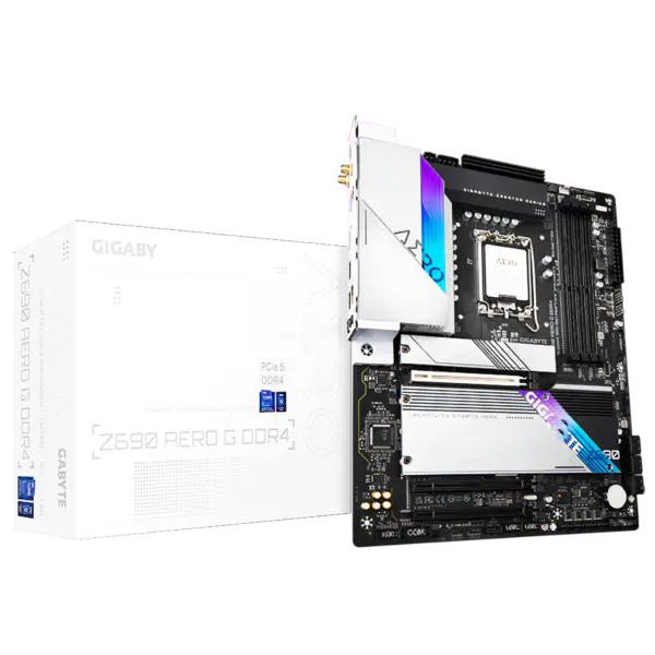 Ga Gaming Motherboard Z690 Aero G Ddr4 Motherboard Support Cpu 12900k 12700k Intl Z690 Lga 1700 Wi-fi 6 Atx