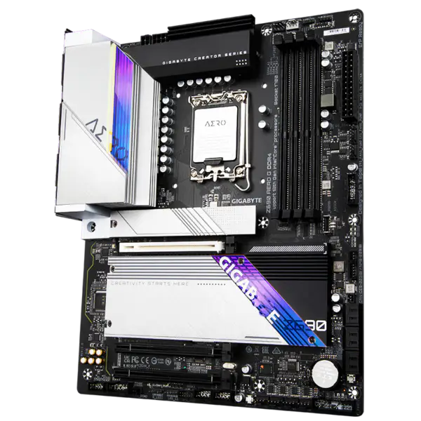 Ga Gaming Motherboard Z690 Aero G Ddr4 Motherboard Support Cpu 12900k 12700k Intl Z690 Lga 1700 Wi-fi 6 Atx