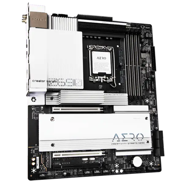 La scheda madre Ga Z690 Aero D supporta la memoria Ddr5 Cpu 12900k 12900kf Intl Z690 Lga 1700 Wi-fi 6e E-atx