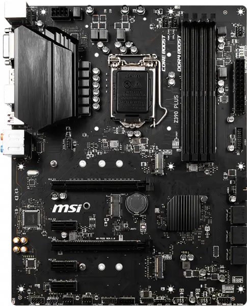 Msi Scheda Madre Z390m Supporta 8700 Processore Win7 Sistema Scheda Madre Desktop 8° 9° Gen Cpu Z390m S01 Z390