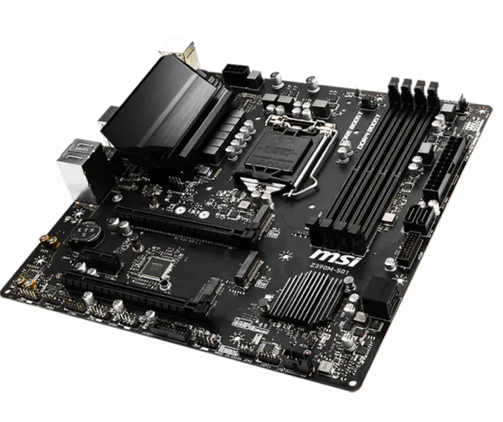 Msi Scheda Madre Z390m Supporta 8700 Processore Win7 Sistema Scheda Madre Desktop 8° 9° Gen Cpu Z390m S01 Z390