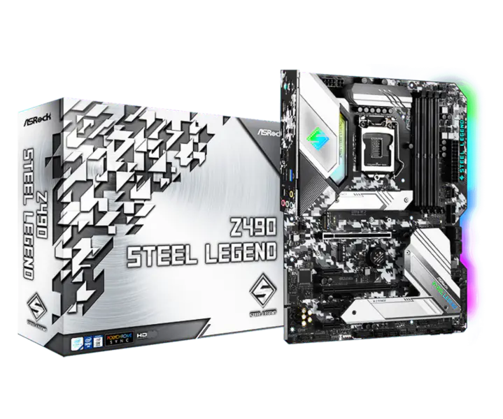 Asrock Z490 Steel Legend Ddr4 Scheda Madre Parte Lga 1700 1200 Ddr4 Ddr5 Z690 Z590 Z590m Z490 X299 X299e H510 B560 B560m B460