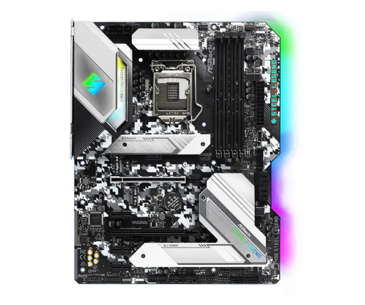 Asrock Z490 Steel Legend Ddr4 Scheda Madre Parte Lga 1700 1200 Ddr4 Ddr5 Z690 Z590 Z590m Z490 X299 X299e H510 B560 B560m B460