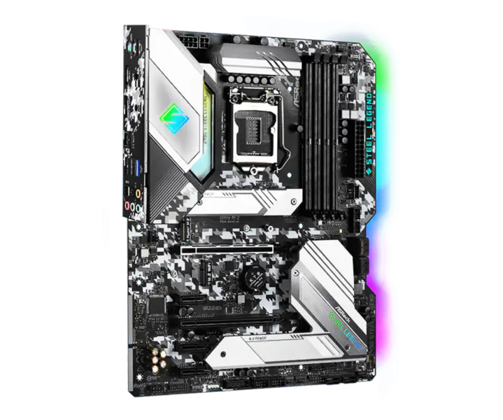 Asrock Z490 Steel Legend Ddr4 Scheda Madre Parte Lga 1700 1200 Ddr4 Ddr5 Z690 Z590 Z590m Z490 X299 X299e H510 B560 B560m B460