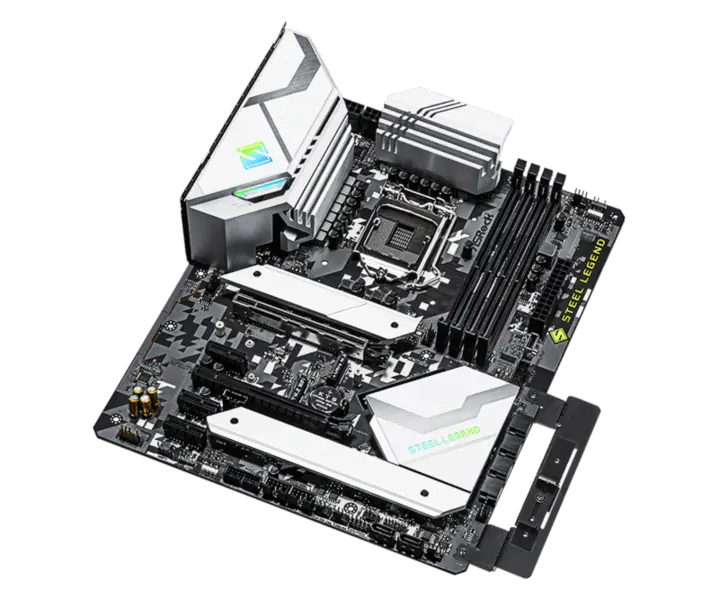 Asrock Z590 Steel Legend Ddr4 Motherboard Supporta Cpu 11900k 11700k Intl Z590 Lga 1200