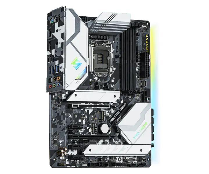 Asrock Z590 Steel Legend Ddr4 Motherboard Supporta Cpu 11900k 11700k Intl Z590 Lga 1200
