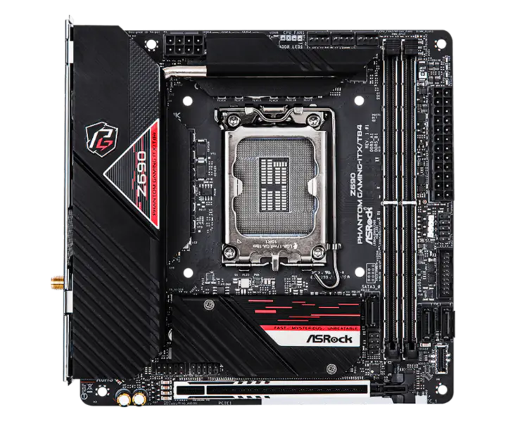 Asrock Z690 Phantom Gaming-itx/tb4 Phantom Gaming Scheda madre Ddr5 Supporto Cpu 12600k 12700 Intl Z690 Lga 1700