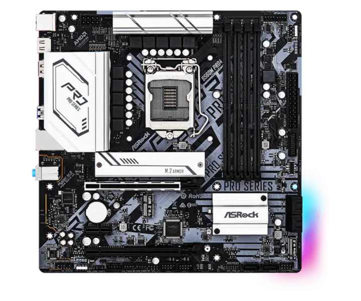Asrock B560m Pro4 Scheda Madre Ingegnosa Supporta Cpu11900k 11700kf Scheda Grafica Rtx 3060 3070 Intl B560 Lga 1200