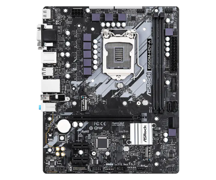 Asrock B560m-hdv-a R2.0 Scheda Madre Supporta Cpu 10400f 11400f 10700 11700 Intl B560 Lga 1200