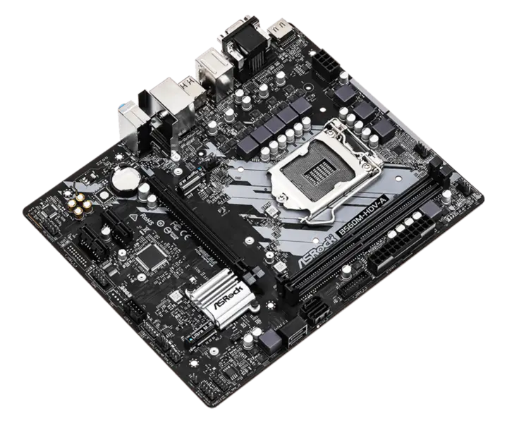 Asrock B560m-hdv-a R2.0 Scheda Madre Supporta Cpu 10400f 11400f 10700 11700 Intl B560 Lga 1200