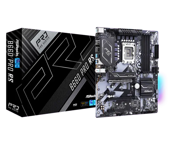 Asrock B660 Pro Rs Supporta Cpu 12700 12400f Intl B660 Lga 1700 Scheda madre da gioco