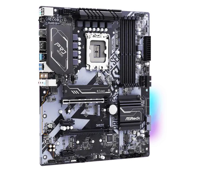 Asrock B660 Pro Rs Supporta Cpu 12700 12400f Intl B660 Lga 1700 Scheda madre da gioco
