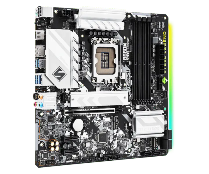 Asrock B660m Steel Legend Ddr4 Scheda Madre Supporta Cpu 12700 12600 Intl B660 Lga 1700