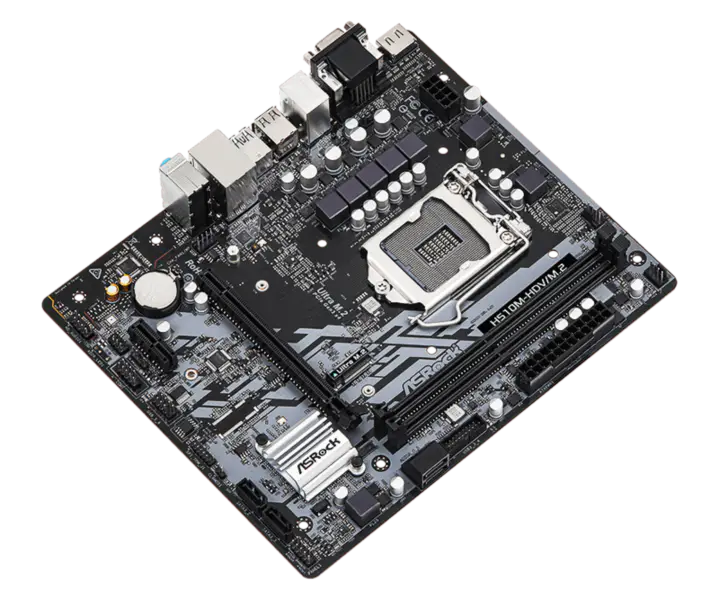 Asrock H510m-hdv/m.2 Office Gaming Motherboard Supporta Cpu 10500 10400 11400f Intl H510 Lga 1200