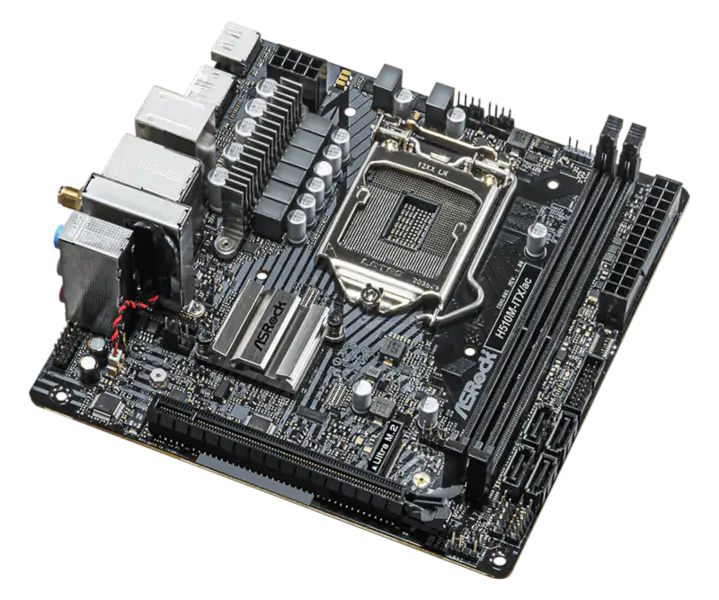 Asrock H510m-itx/ac Mini scheda madre da gioco Supporta Cpu 10500 10400 11400f Intl H510 Lga 1200