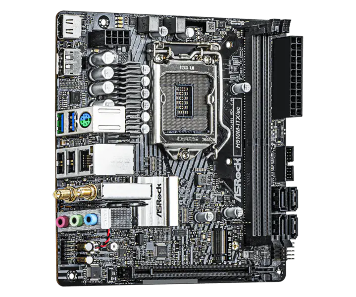 Asrock H510m-itx/ac Mini scheda madre da gioco Supporta Cpu 10500 10400 11400f Intl H510 Lga 1200