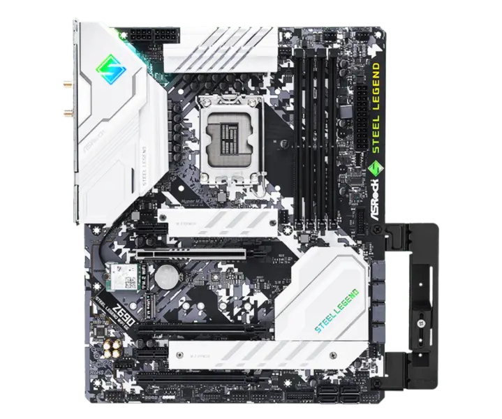 Asrock Z690 Steel Legend Wifi6 D5 Steel Legend Scheda Madre Supporta Memoria Ddr5 Cpu12700/12900 Intl Z690 Lga1700