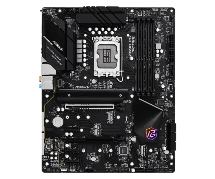 Asrock Z690 Pg Riptide Black Tide Storm Gaming Motherboard Supporta Memoria Ddr4 Cpu 12700k/12600k Intl Z690 Lga1700