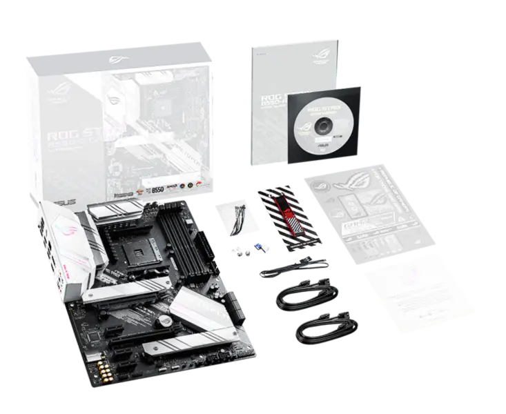 Rog Strix B550-a Gaming Soffia neve Scheda madre supporta Cpu 3700 X5600x 5800x e B550socket Am4